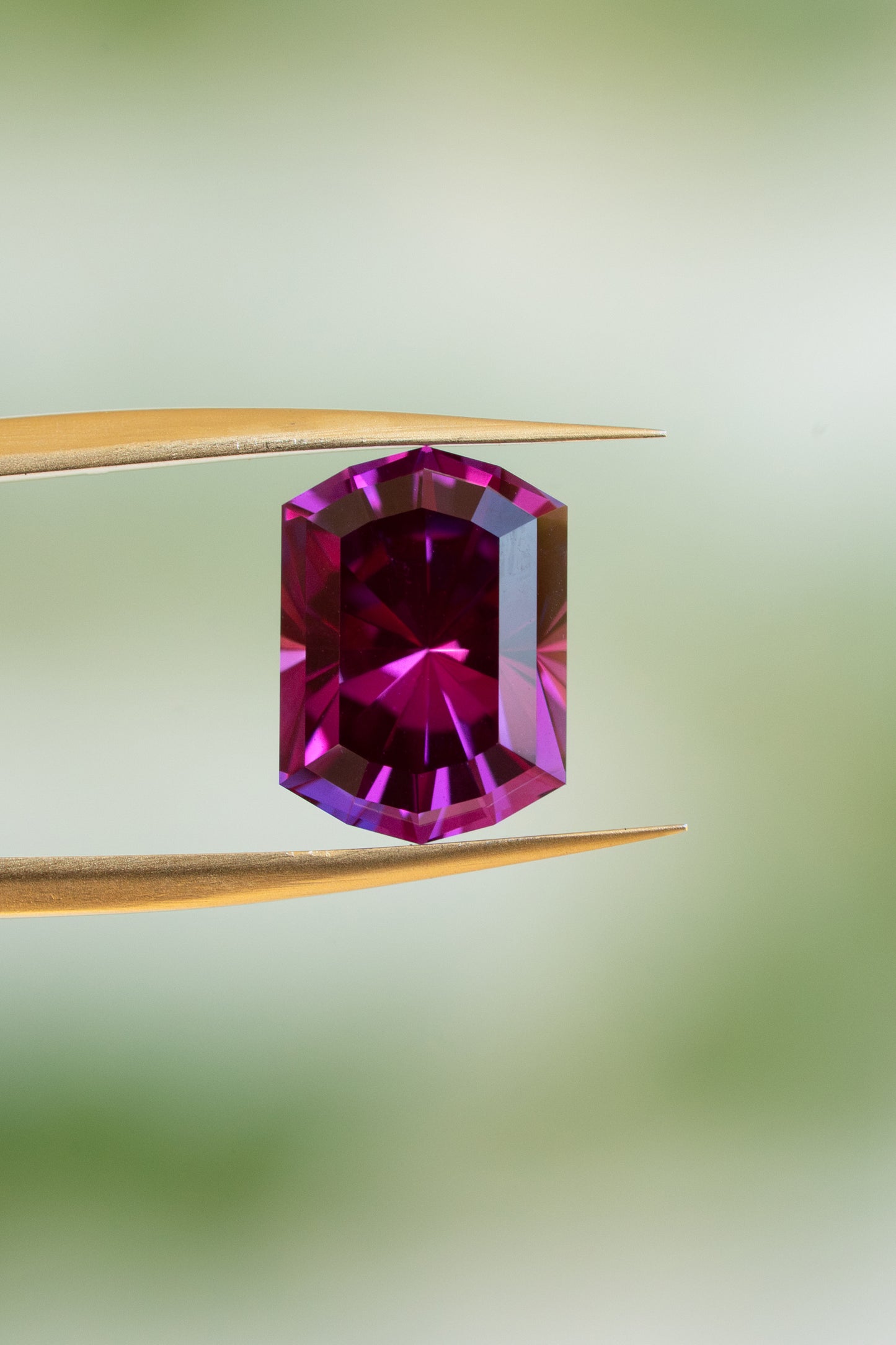 3.7 Carat Fuchsia Lab Sapphire