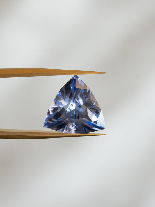 4.23 Carat Cornflower Blue Lab Sapphire