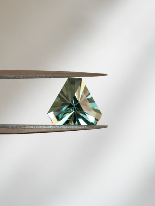2.18 Carat Dichroic Lab Moissanite