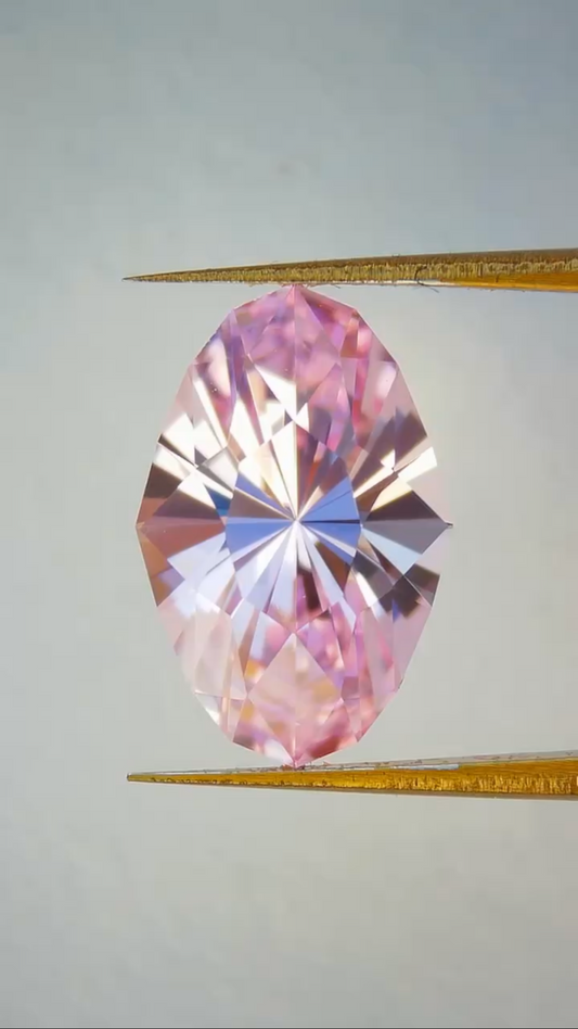 2.40 Carat Pink Lab Sapphire