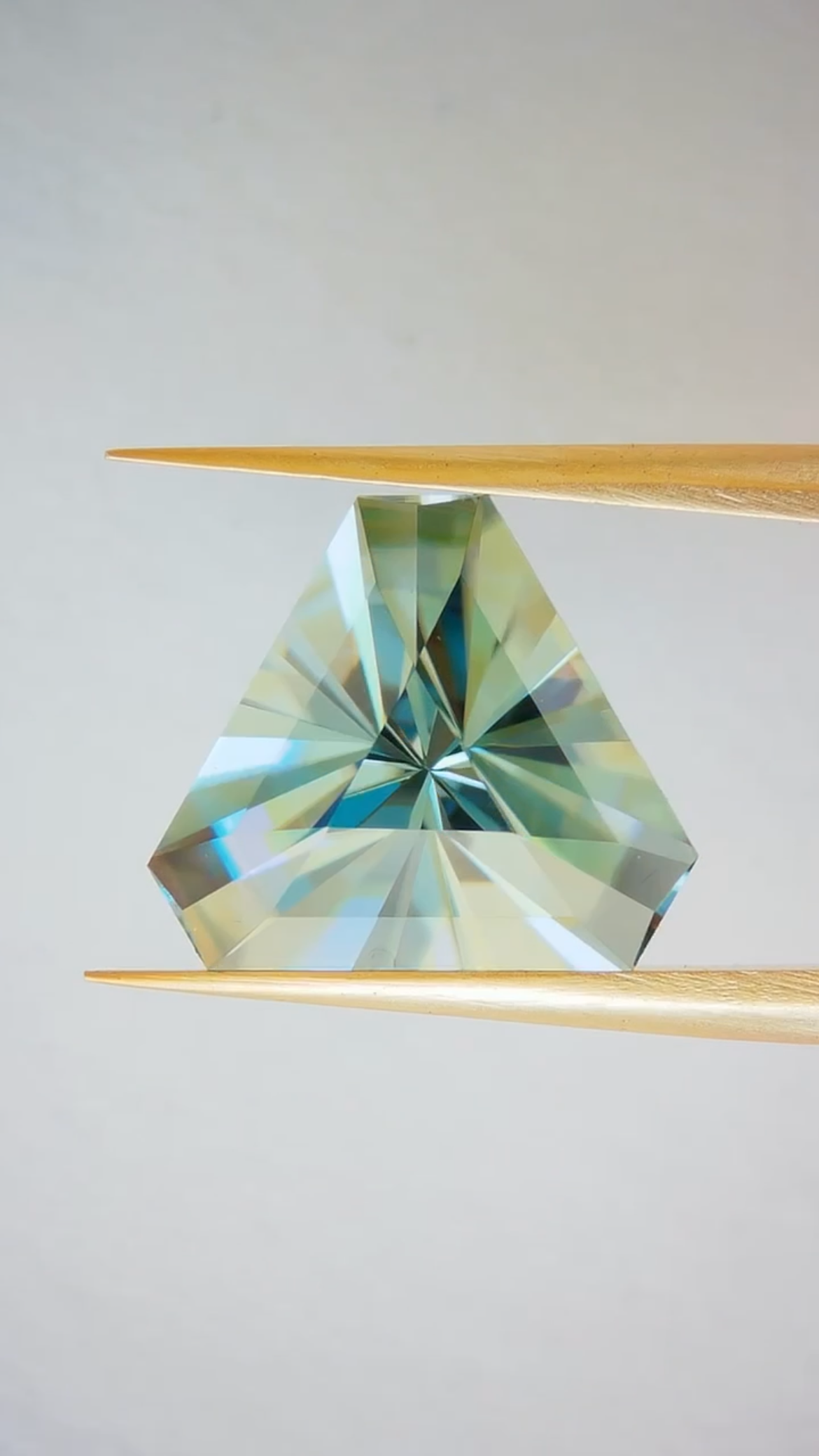 2.18 Carat Dichroic Lab Moissanite
