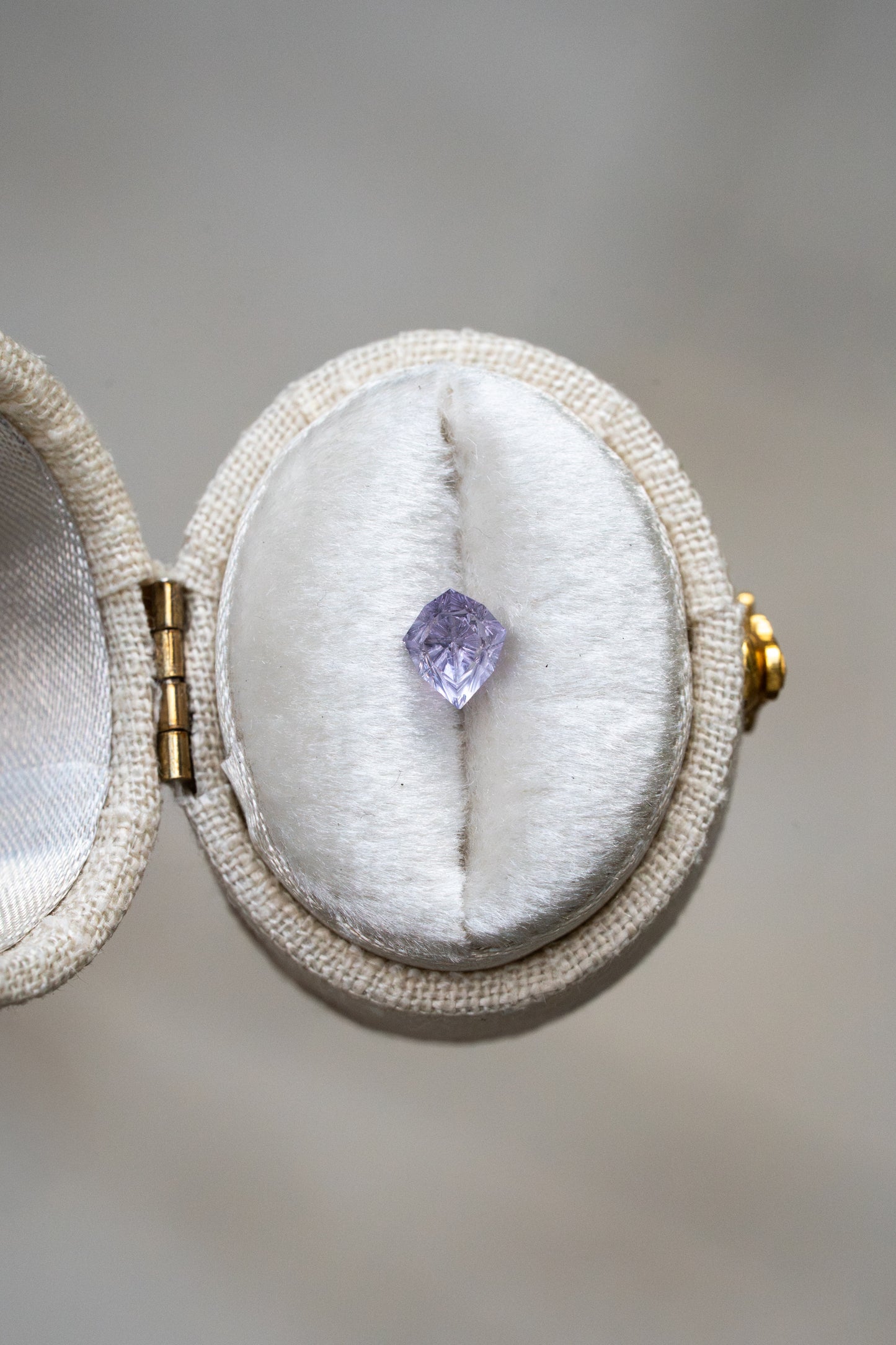 0.73 Carat Lavender Fantasy Cut Madagascar Sapphire