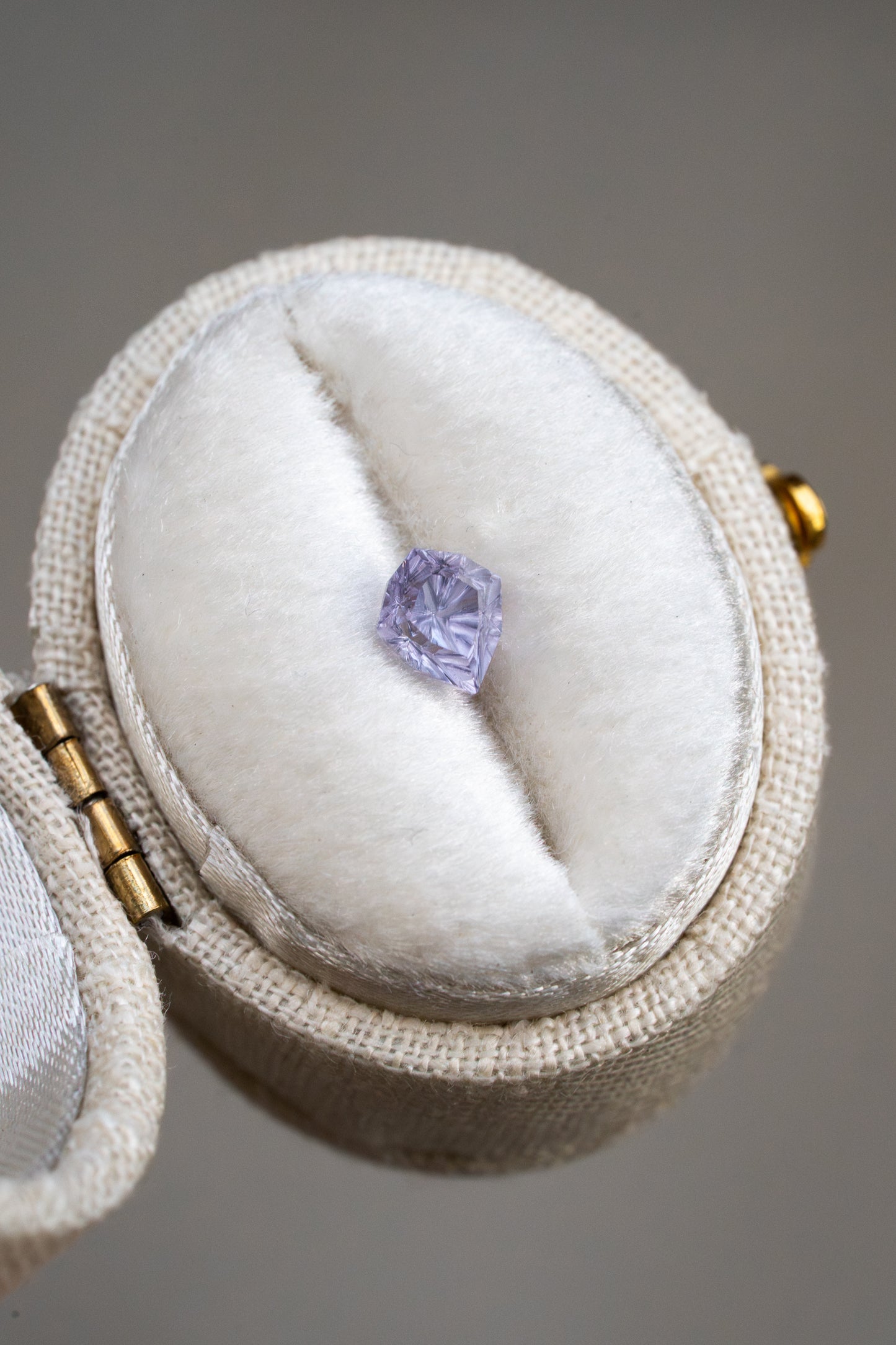 0.73 Carat Lavender Fantasy Cut Madagascar Sapphire