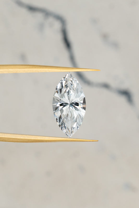 1.83 Carat White Lab Sapphire