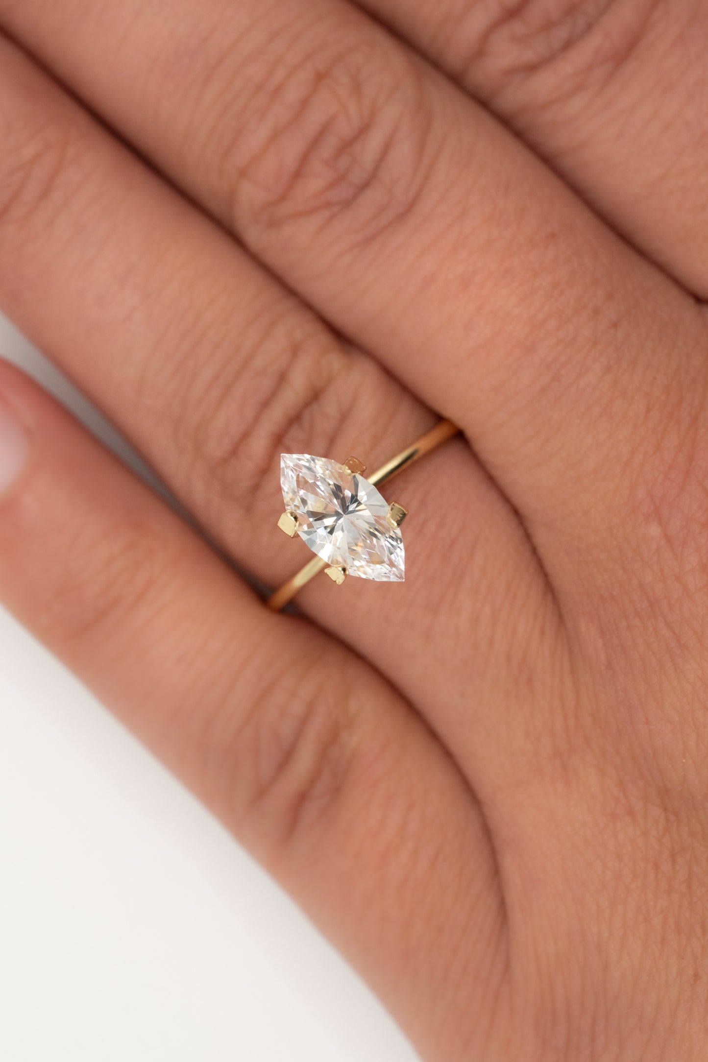 1.83 Carat White Lab Sapphire