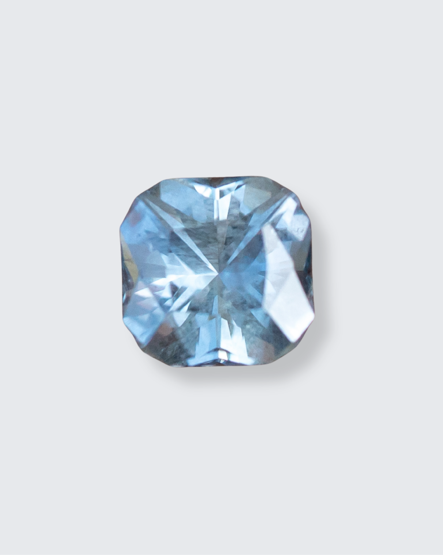1.07 Carat Grayish-Blue Unheated Montana Sapphire